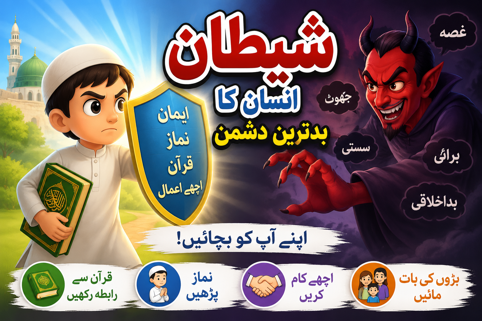 The quarrel between husband and wife is from the devil